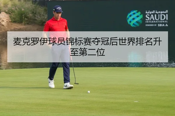 麦克罗伊球员锦标赛夺冠后世界排名升至第二位